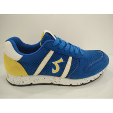 Men′s Blue Hollow out Summer Running Shoes